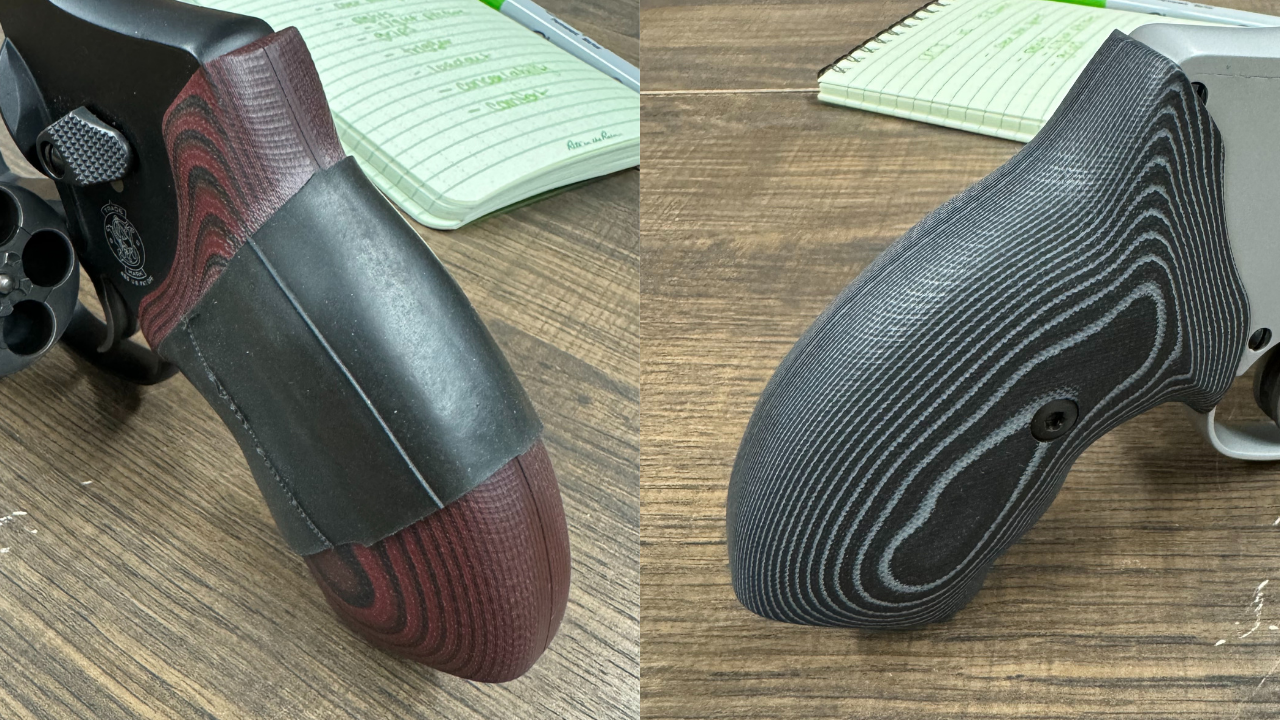 Improved grip, right S&W 642-UC, left right S&W 442-UC Improved grip, right S&W 642-UC, left right S&W 442-UC